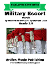 Military Escort Concert Band sheet music cover